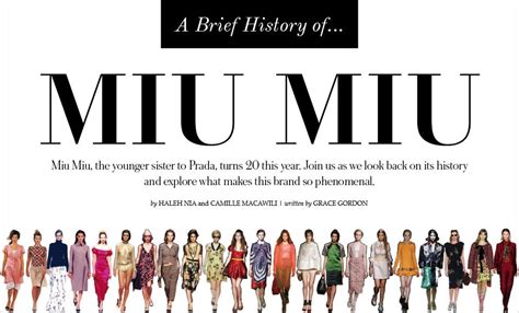 miu miu 19 jahrhundert|A Brief History of Miu Miu .